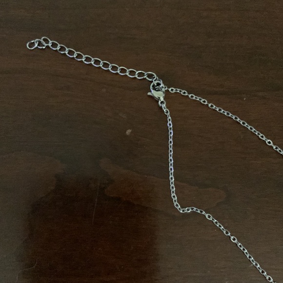 Beautiful silver monogram necklace - initials - AMC - Picture 2 of 3